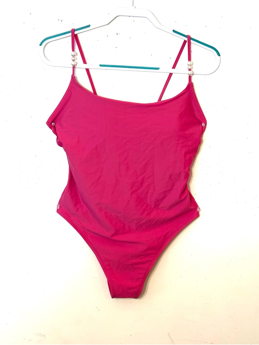 Shade & Shore Women’s' Hot Pink One-Piece Swimsuit. Size XL(16). NWT.